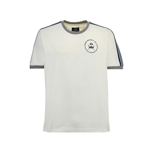 LA MARTINA T-shirt T-shirt Uomo Zaim in cotone Blu A24 - LA MARTINAZMR600JS206 - 00002 - M - Francavilla Moda